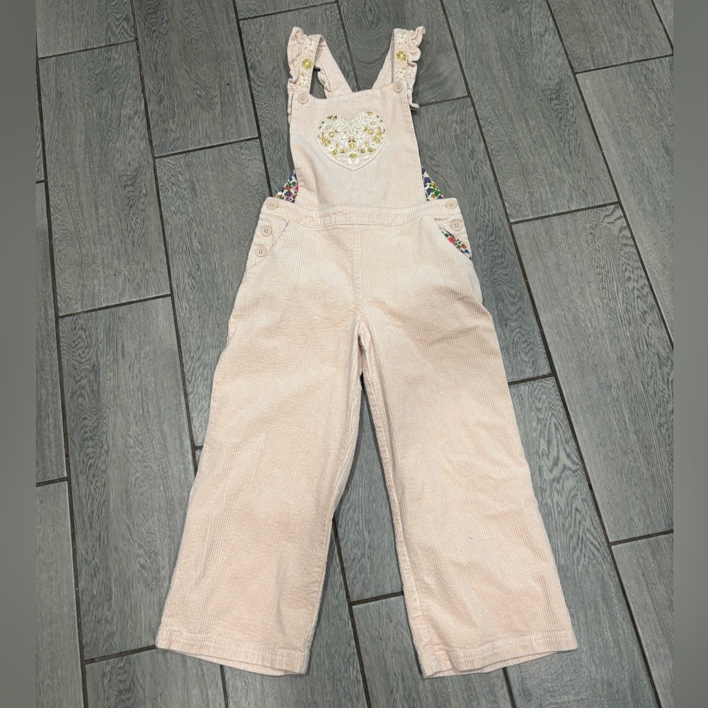Mini Boden Frill Strap Cord Overalls Size 8-9 - Picture 2 of 9
